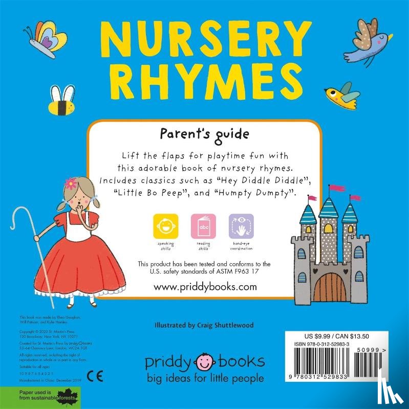 Priddy, Roger - Lift the Flap: Nursery Rhymes