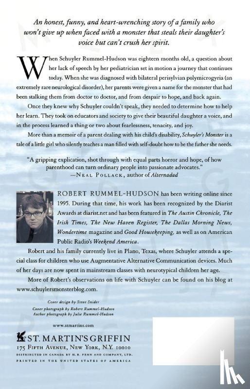 Rummel-Hudson, Robert - Schuyler's Monster