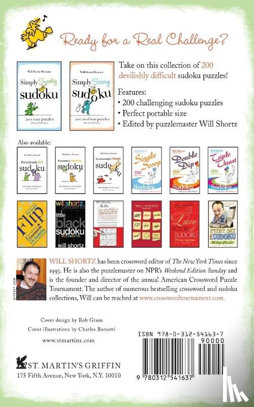 Will Shortz - Simply Sinister Sudoku