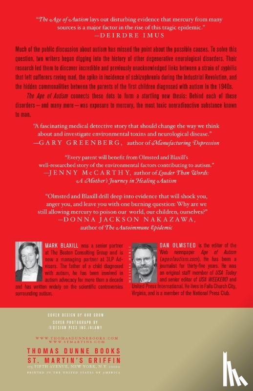 Olmsted, Dan, Blaxill, Mark - Age of Autism