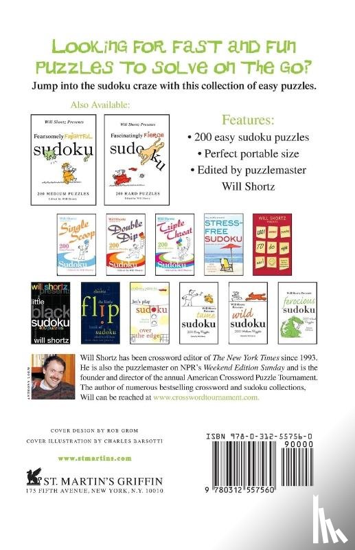 Will Shortz - Will Shortz Presents Ferociously Fun Sudoku