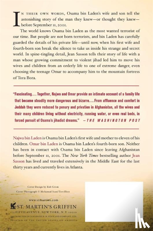 JEAN SASSON - GROWING UP BIN LADEN