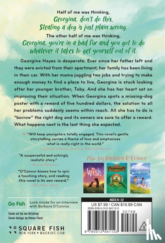 BARBARA O'CONNOR - HOW TO STEAL A DOG