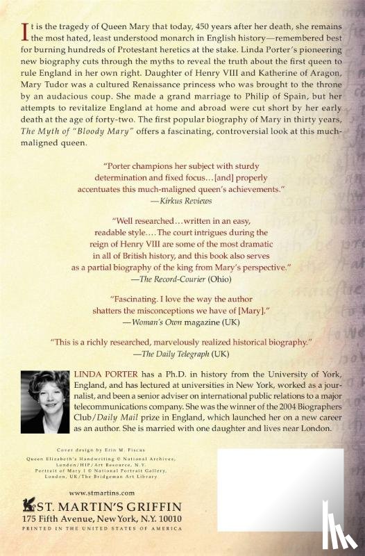 Porter, Linda - The Myth of "Bloody Mary"