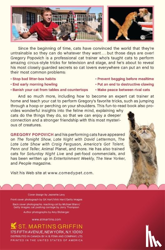 Popovich, Gregory - You Can Train Your Cat