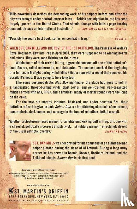 Mills, Dan - SNIPER ONE
