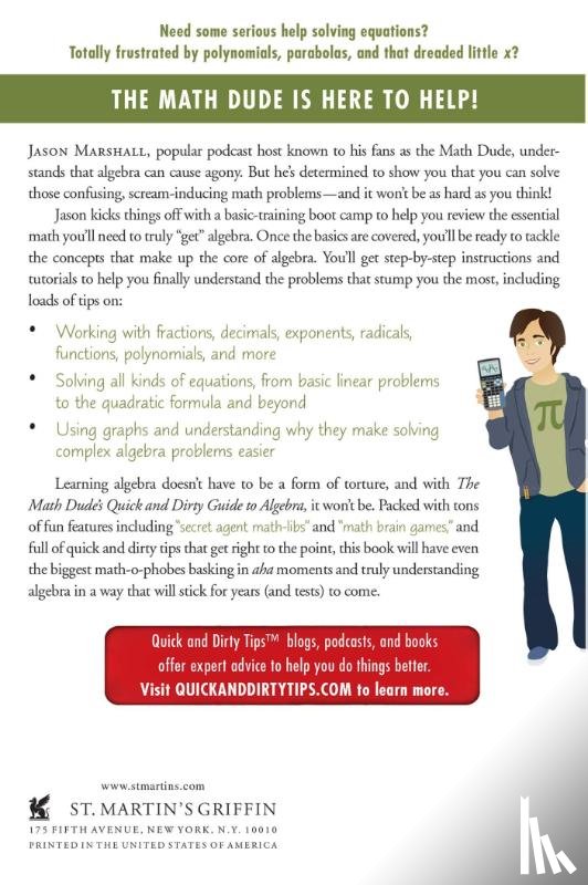 Marshall, Jason - Math Dude's Quick and Dirty Guide T