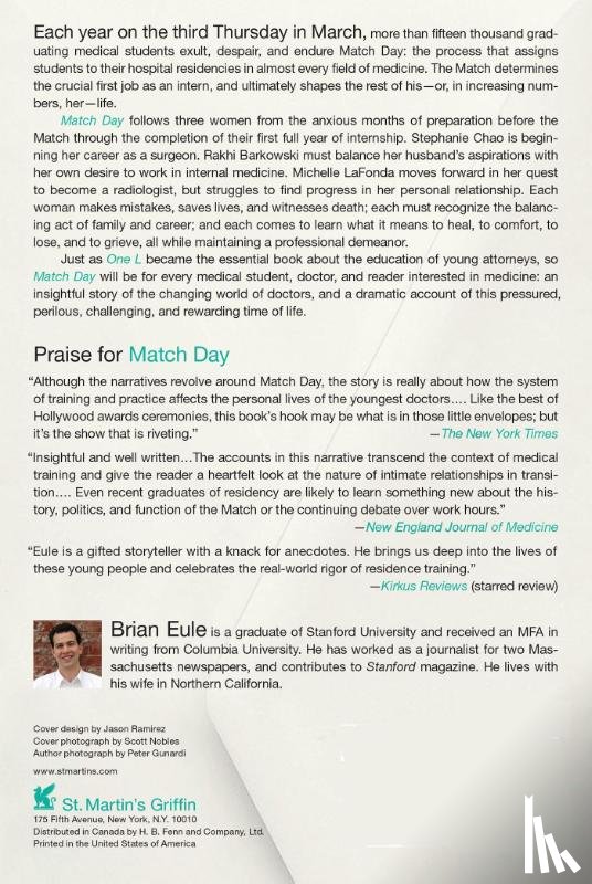 Eule, Brian - Match Day