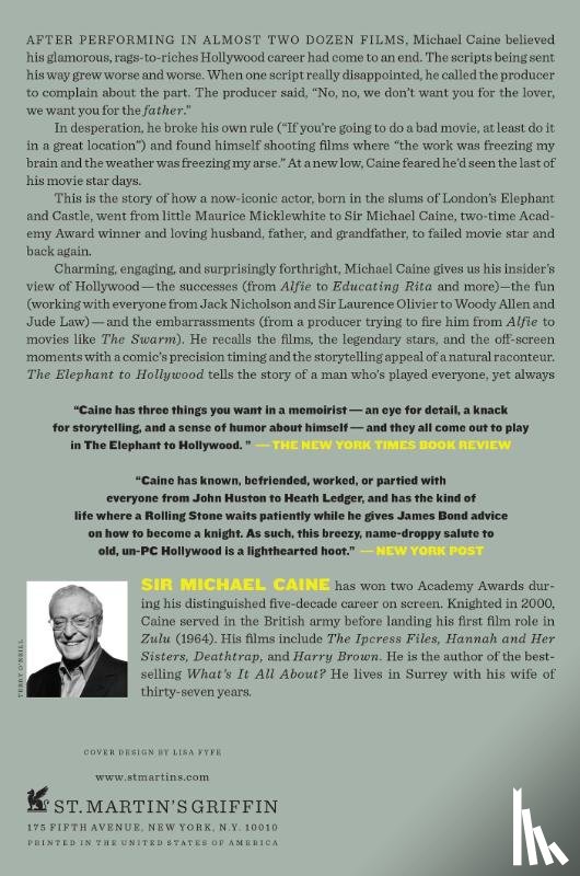 Caine, Michael - Elephant to Hollywood