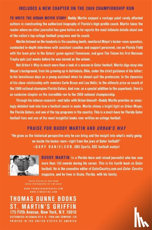 Martin, Buddy - Urban's Way