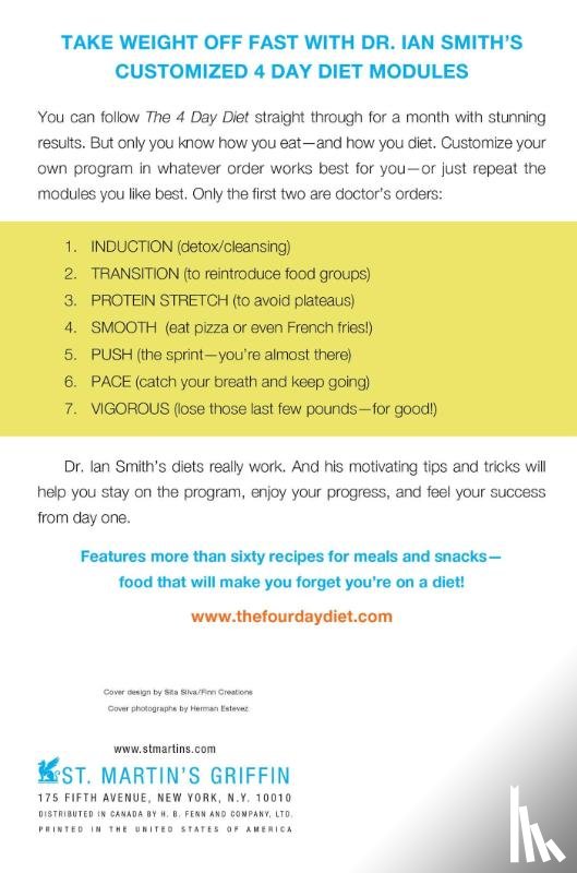 Smith, Ian K. - 4 Day Diet