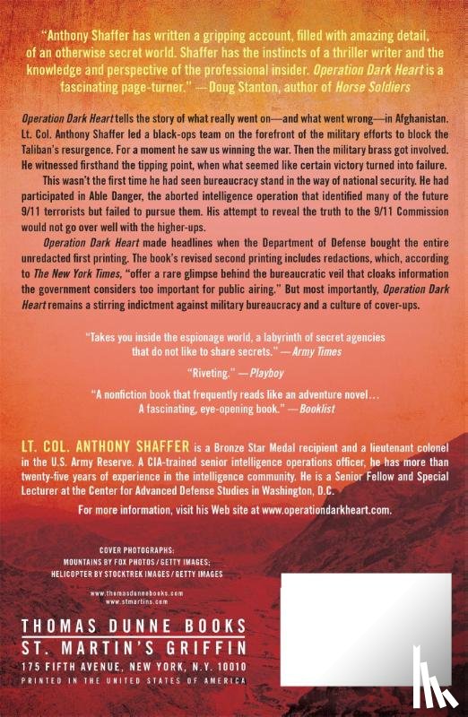 Shaffer, Anthony - Operation Dark Heart