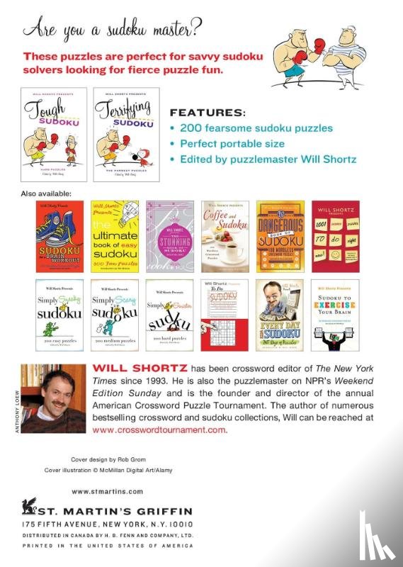 Shortz, Will - Treacherous Sudoku