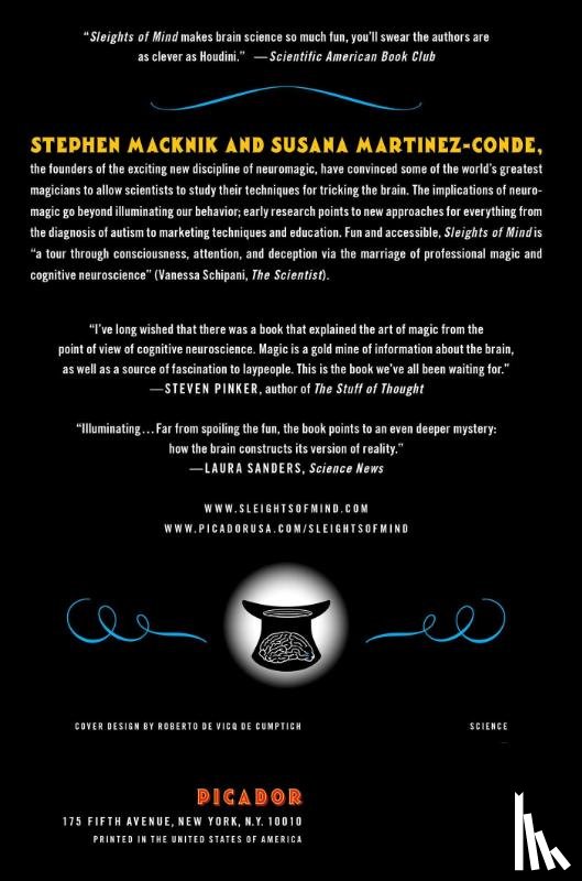 Macknik, Stephen, Martinez-Conde, Susana, Blakeslee, Sandra - Sleights of Mind