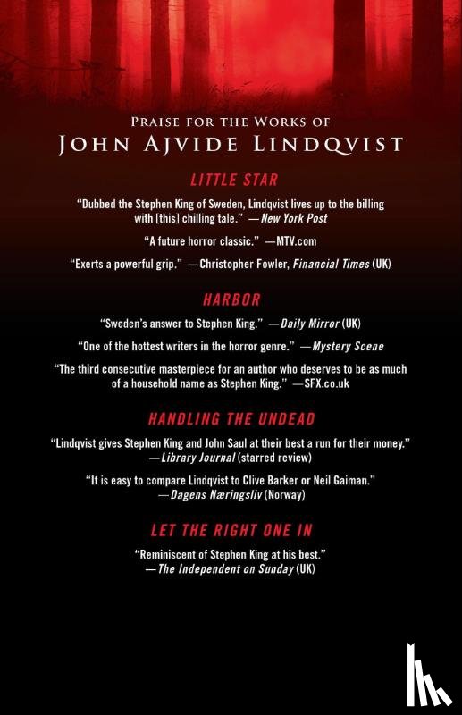 Lindqvist, John Ajvide - Let the Old Dreams Die