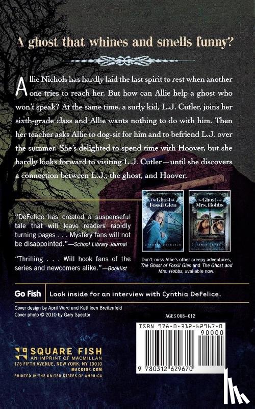 DeFelice, Cynthia C - The Ghost of Cutler Creek