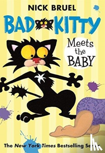 Bruel, Nick - Bad Kitty Meets the Baby (paperback black-and-white edition)