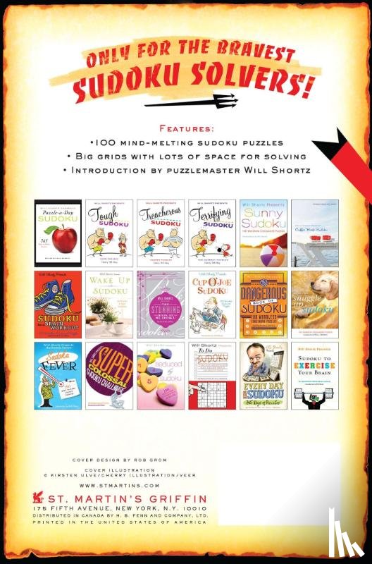 Shortz, Will - Will Shortz Presents Outrageously Evil Sudoku