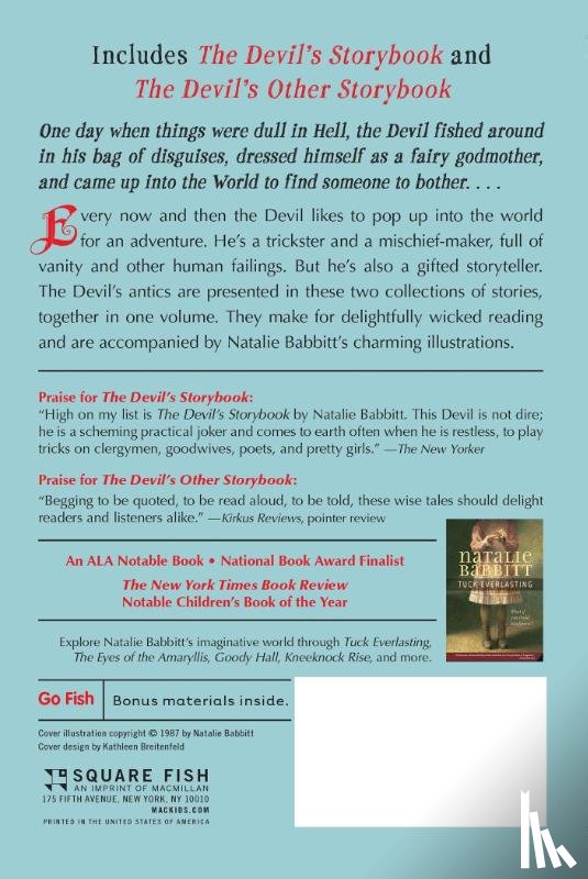 Babbitt, Natalie - The Devil's Storybooks