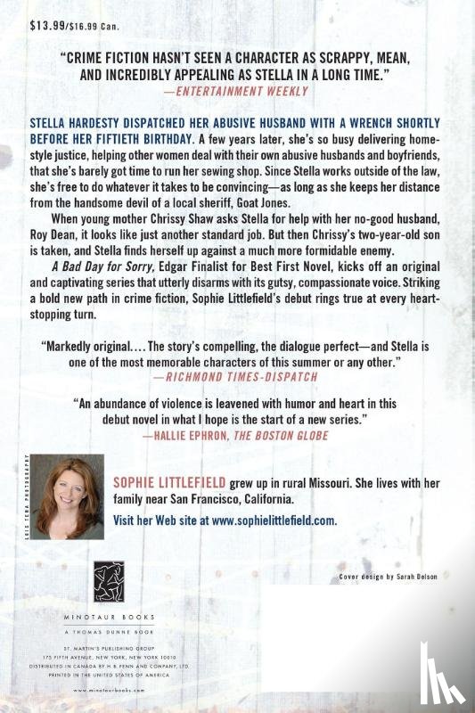 Littlefield, Sophie - A Bad Day for Sorry