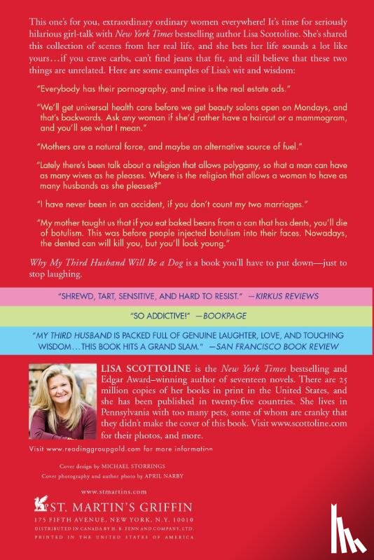 Scottoline, Lisa - Why My Third Husband Will Be a Dog