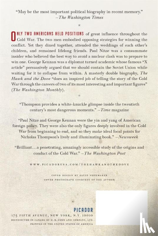 Thompson, Nicholas - The Hawk and the Dove