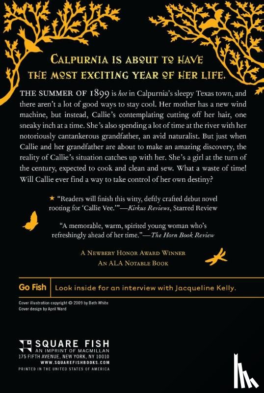 Kelly, Jacqueline - Evolution of Calpurnia Tate