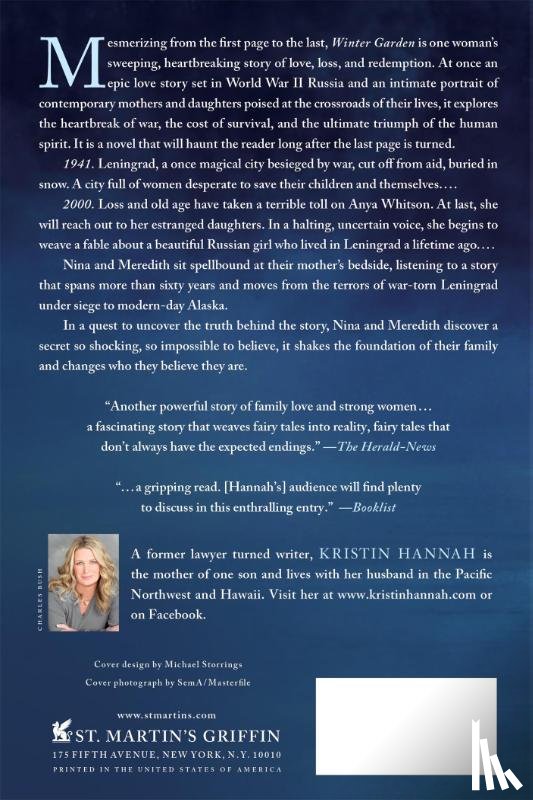 Kristin Hannah - Winter Garden