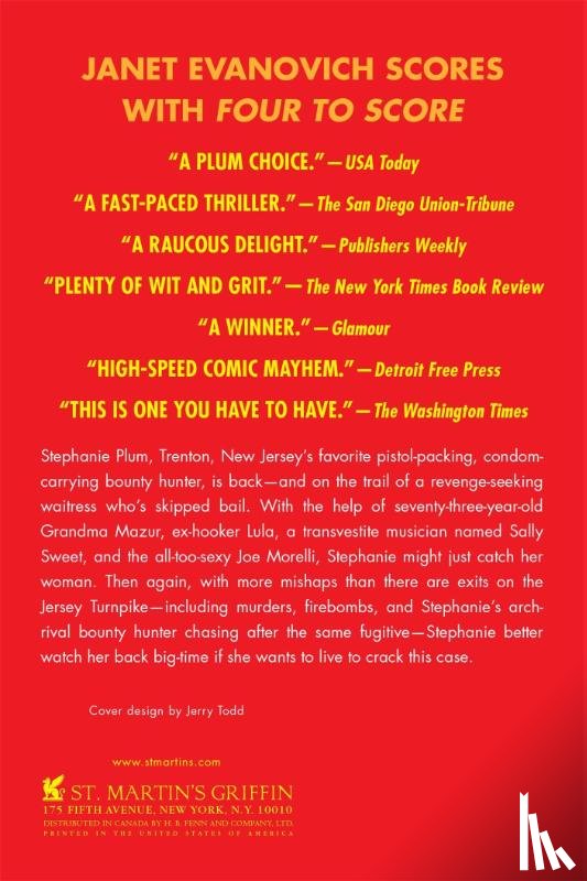Evanovich, Janet - Four to Score