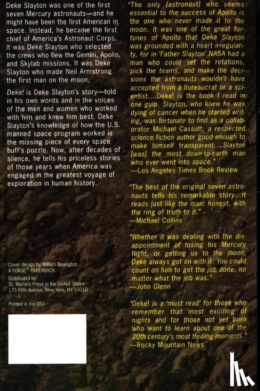 Donald K. Slayton, Michael Cassutt - Deke! U.S. Manned Space