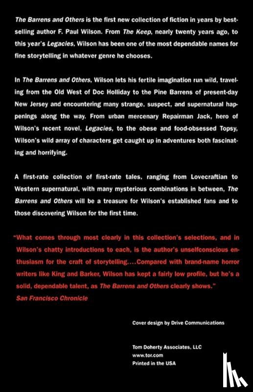 Wilson, F. Paul - The Barrens and Others
