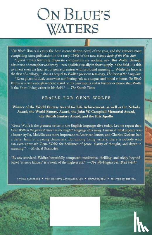 Wolfe, Gene - On Blue's Waters