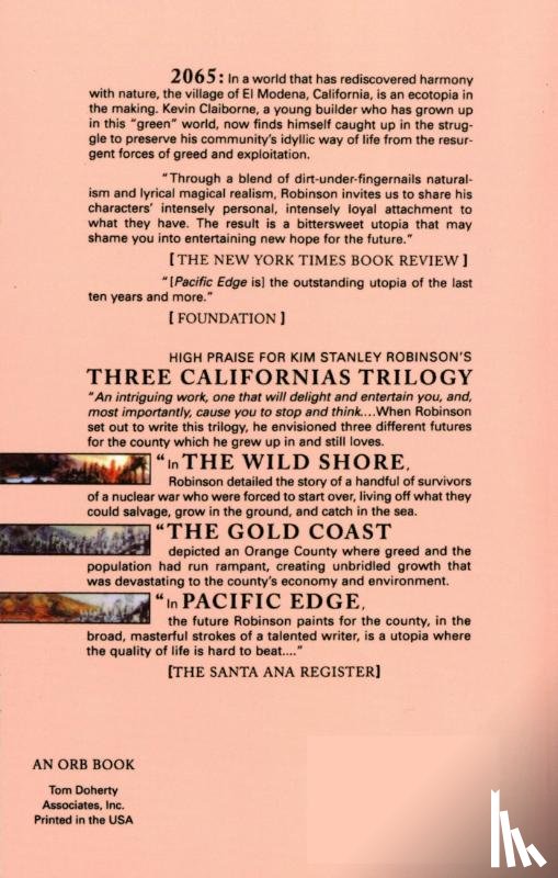 Robinson, Kim Stanley - Pacific Edge