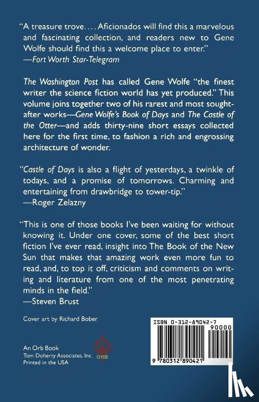 Wolfe, Gene - Castle of Days