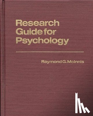 Mcinnis, Raymond - Research Guide for Psychology