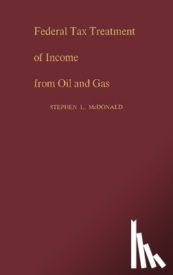 McDonald, Stephen L. - Federal Tax Treat Income