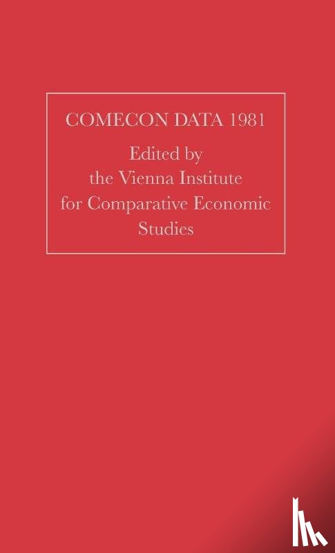 Vienna Institute for Comparative Economic Studies - COMECON Data 1981