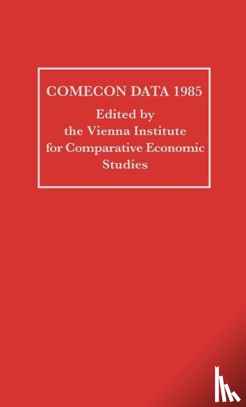 Vienna Institute for Comparative Economic Studies - COMECON Data 1985
