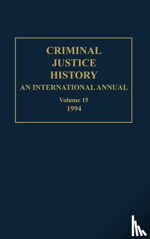 Knafla, Louis A. - Criminal Justice History