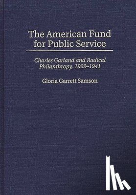 Samson, Gloria G. - The American Fund for Public Service