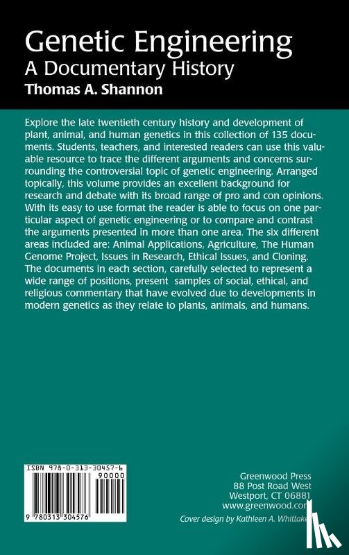 Shannon, Thomas A. - Genetic Engineering