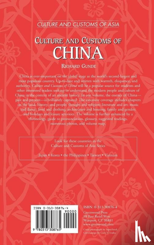 Gunde, Richard - Culture and Customs of China