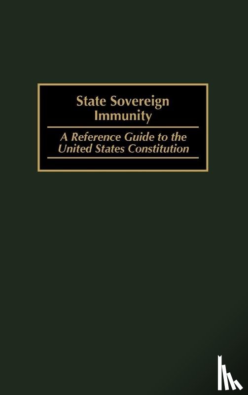 Durchslag, Melvyn R. - State Sovereign Immunity