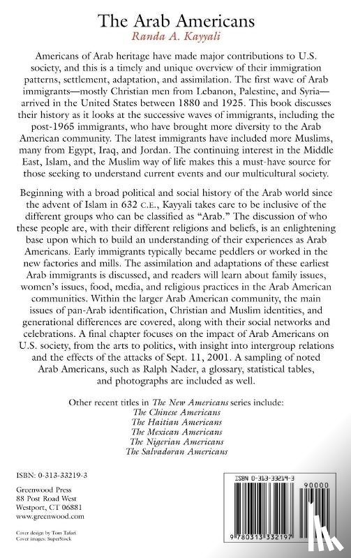 Kayyali, Randa A. - The Arab Americans