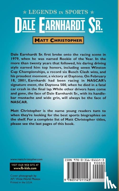 Christopher, Matt - Dale Earnhardt Sr.