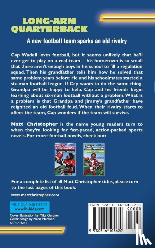 Christopher, Matt - Long Arm Quarterback