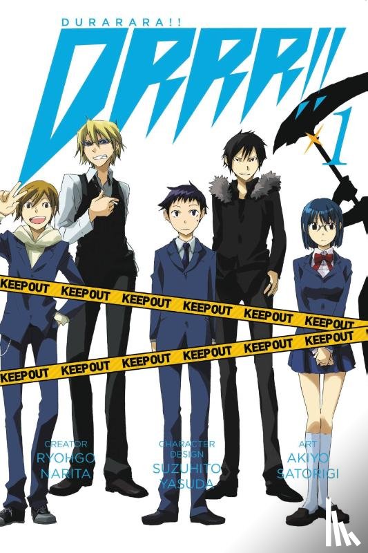 Narita, Ryohgo, Satorigi, Akiyo - Durarara!!, Vol. 1 (Manga)