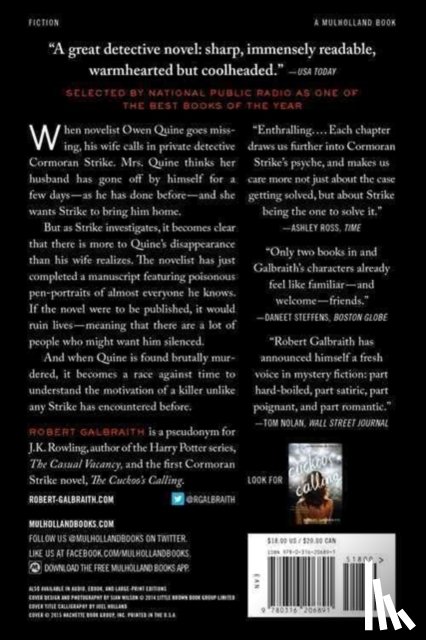 Robert Galbraith - The Silkworm