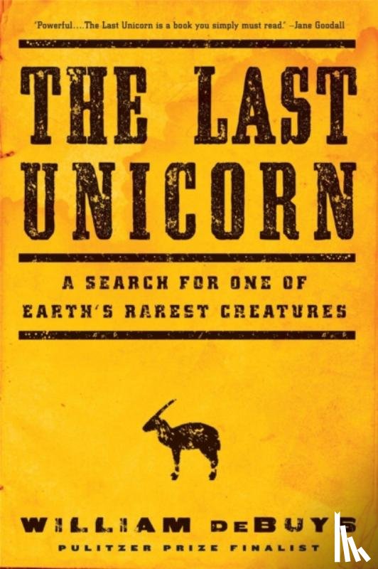 deBuys, William - The Last Unicorn