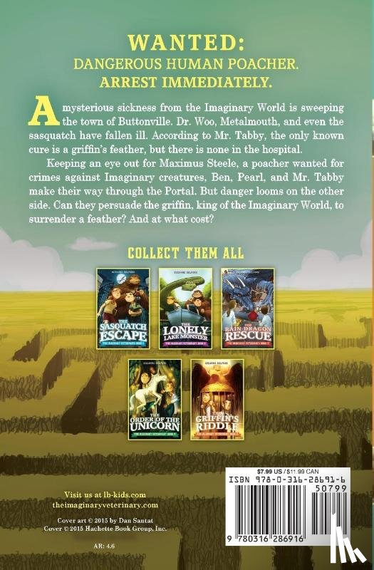 Selfors, Suzanne, Santat, Dan - The Imaginary Veterinary: The Griffin's Riddle